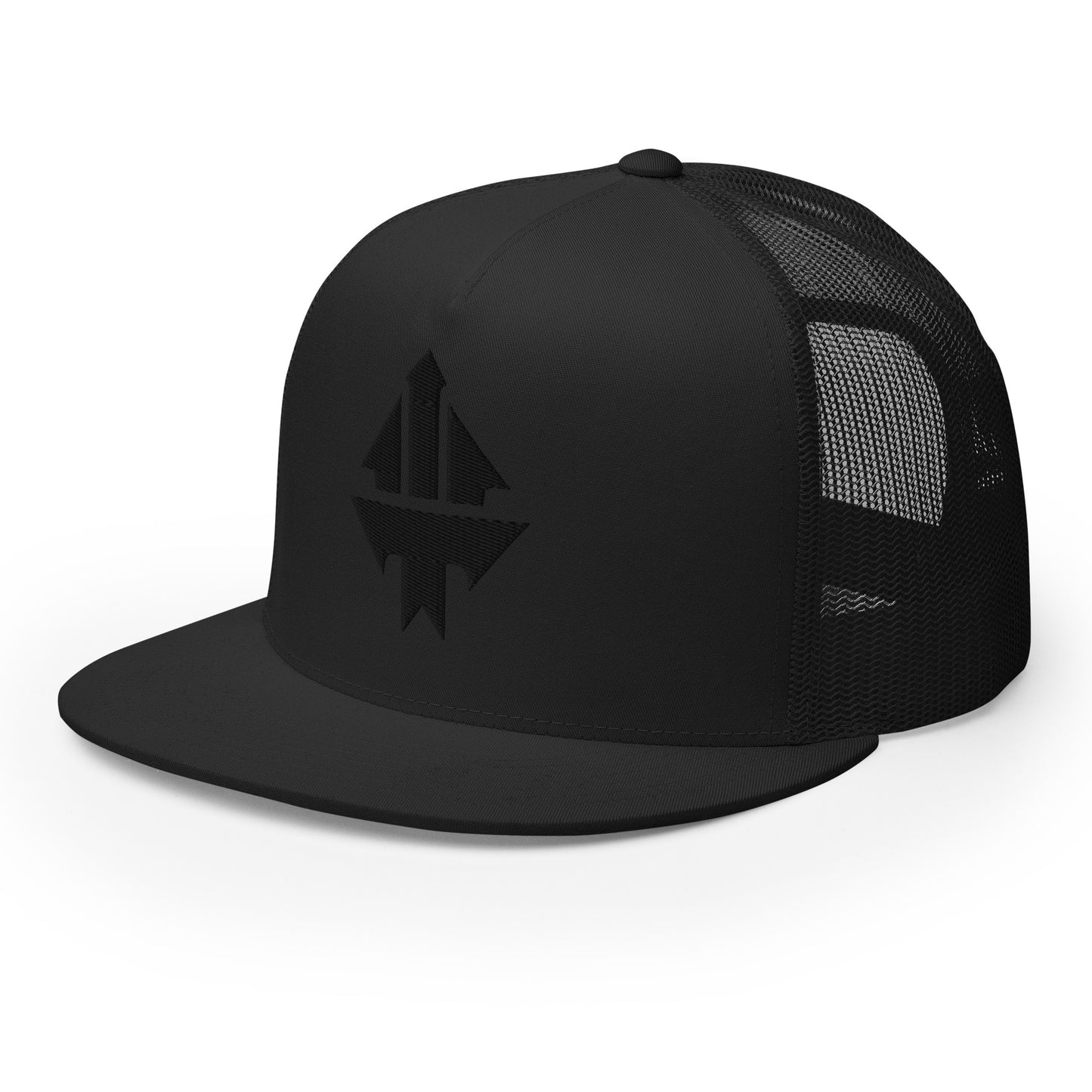 Gorra de malla negra TopTier Trader Premium