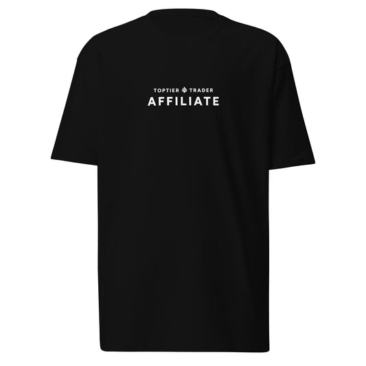 TopTier Trader Affiliate Black T-Shirt
