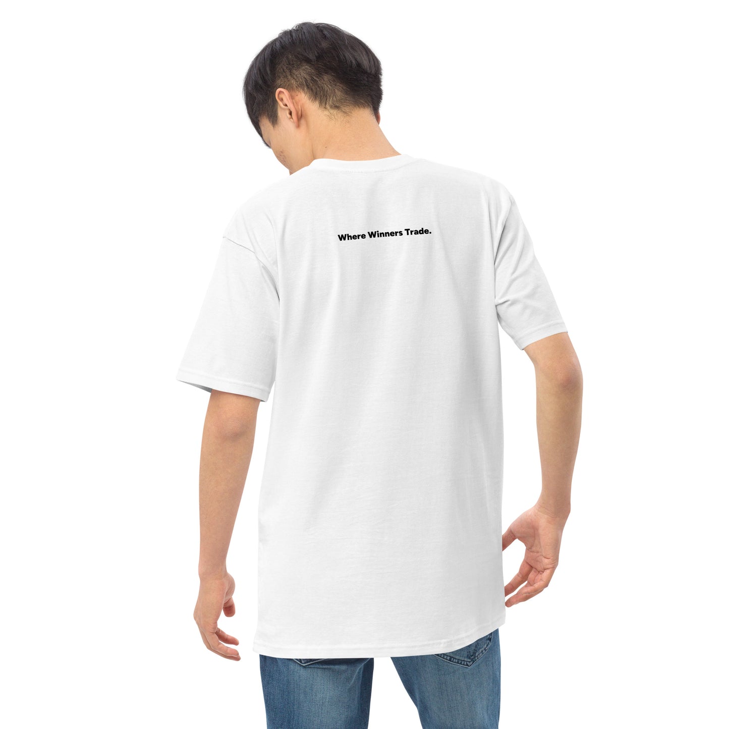 TopTier Trader Premium White T-Shirt