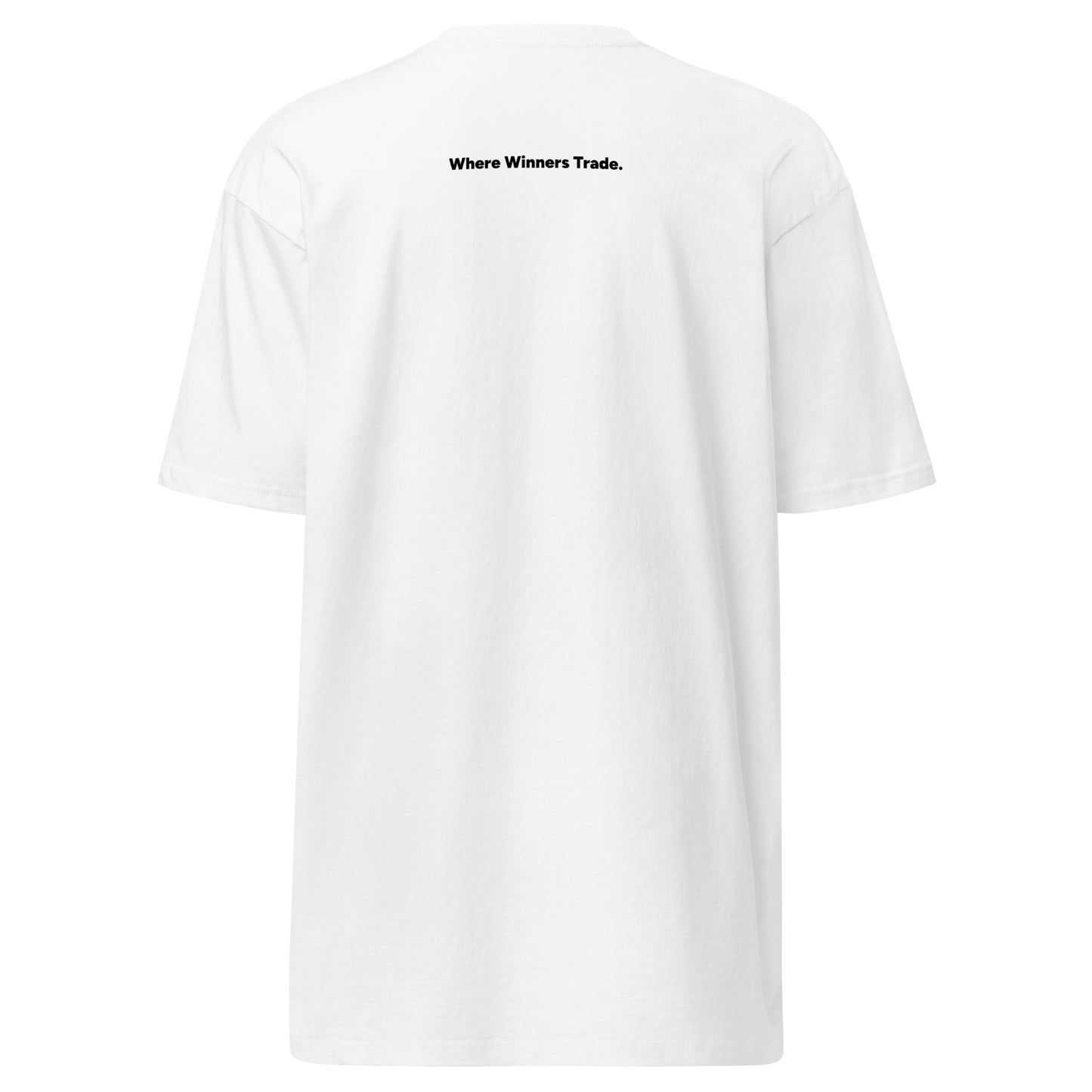 TopTier Trader Premium White T-Shirt