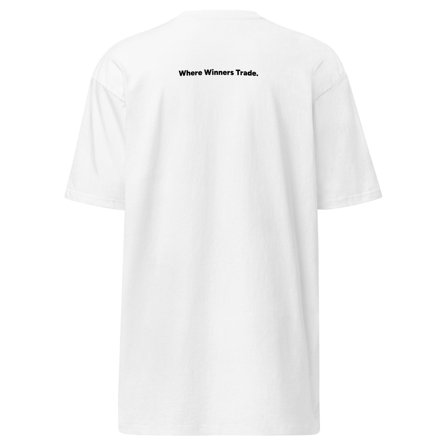 TopTier Trader Premium White T-Shirt