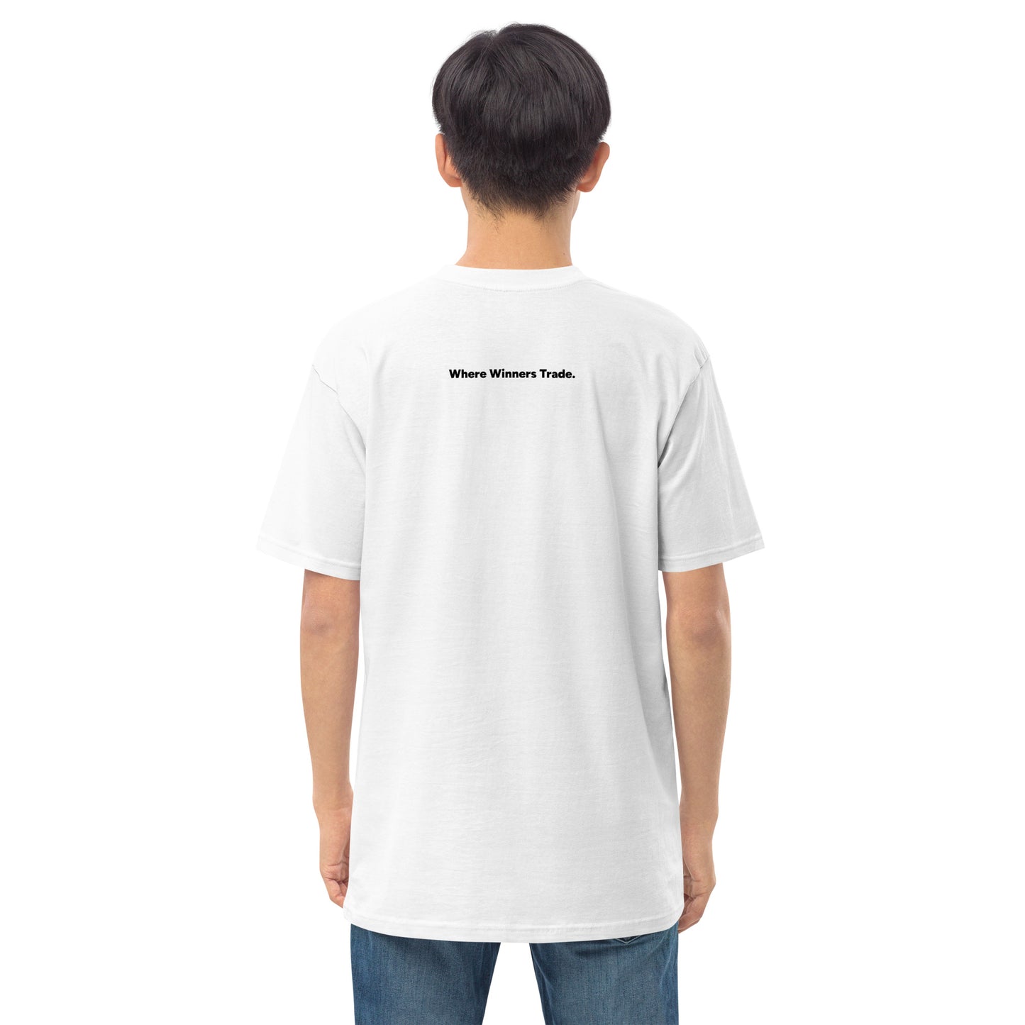 TopTier Trader Premium White T-Shirt