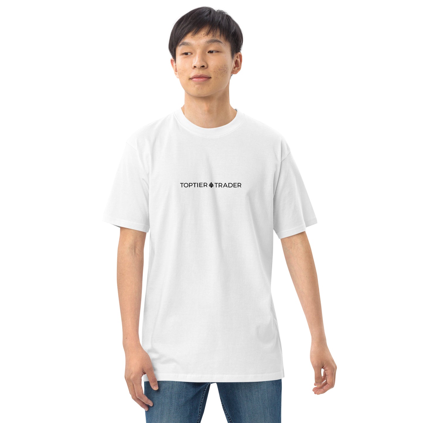 TopTier Trader Premium White T-Shirt