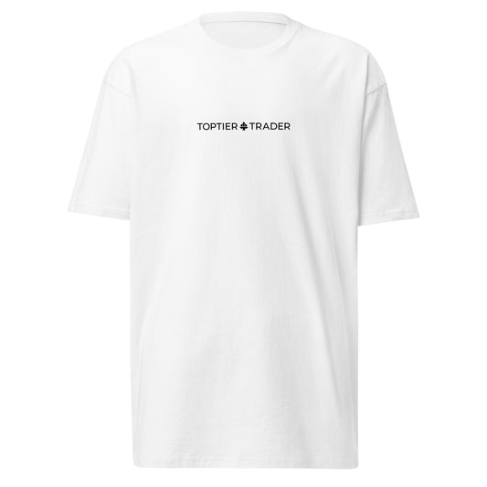 TopTier Trader Premium White T-Shirt