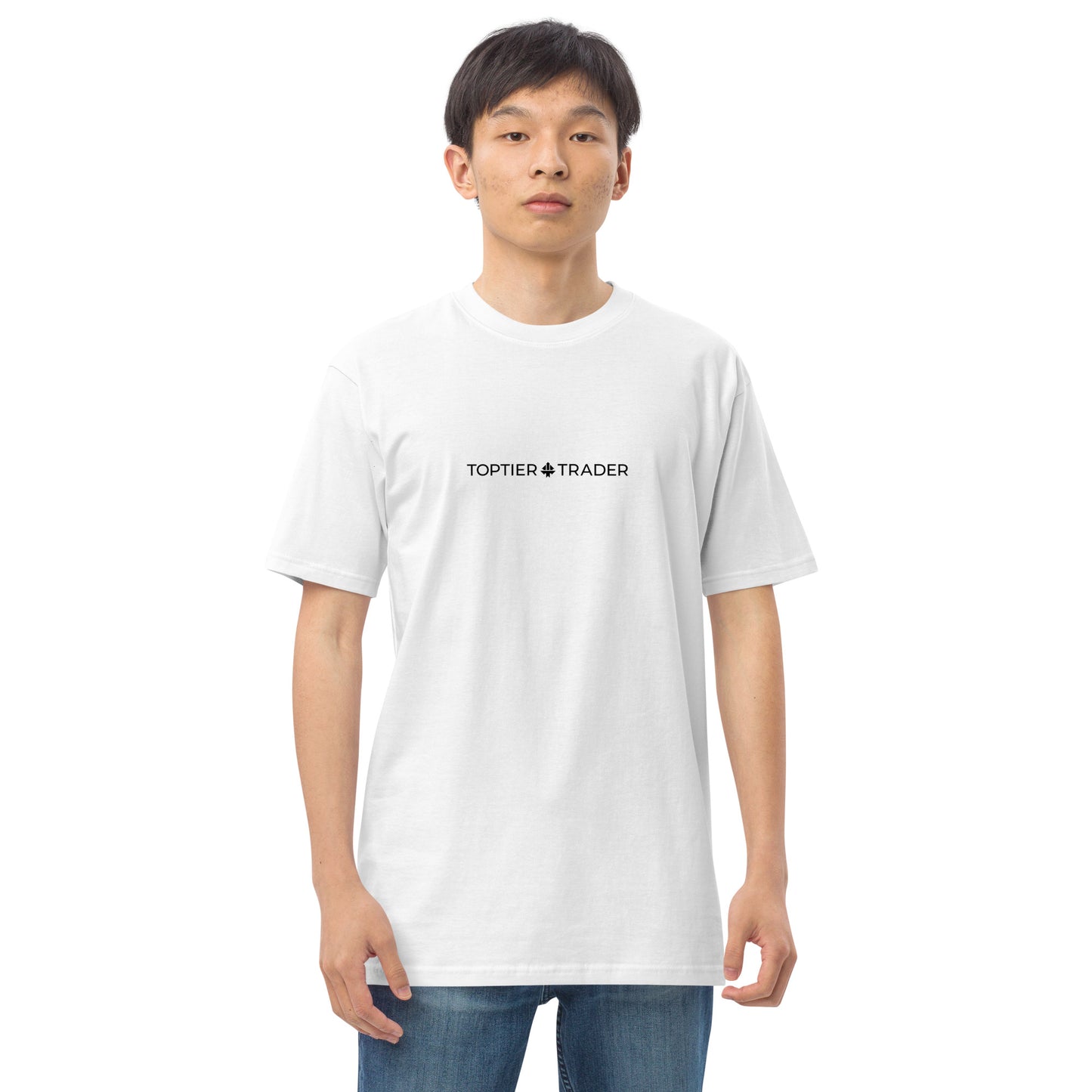 TopTier Trader Premium White T-Shirt