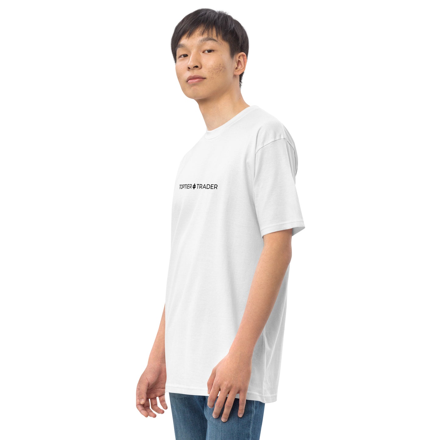 TopTier Trader Premium White T-Shirt