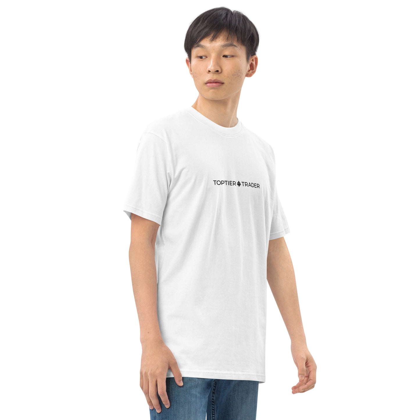 TopTier Trader Premium White T-Shirt