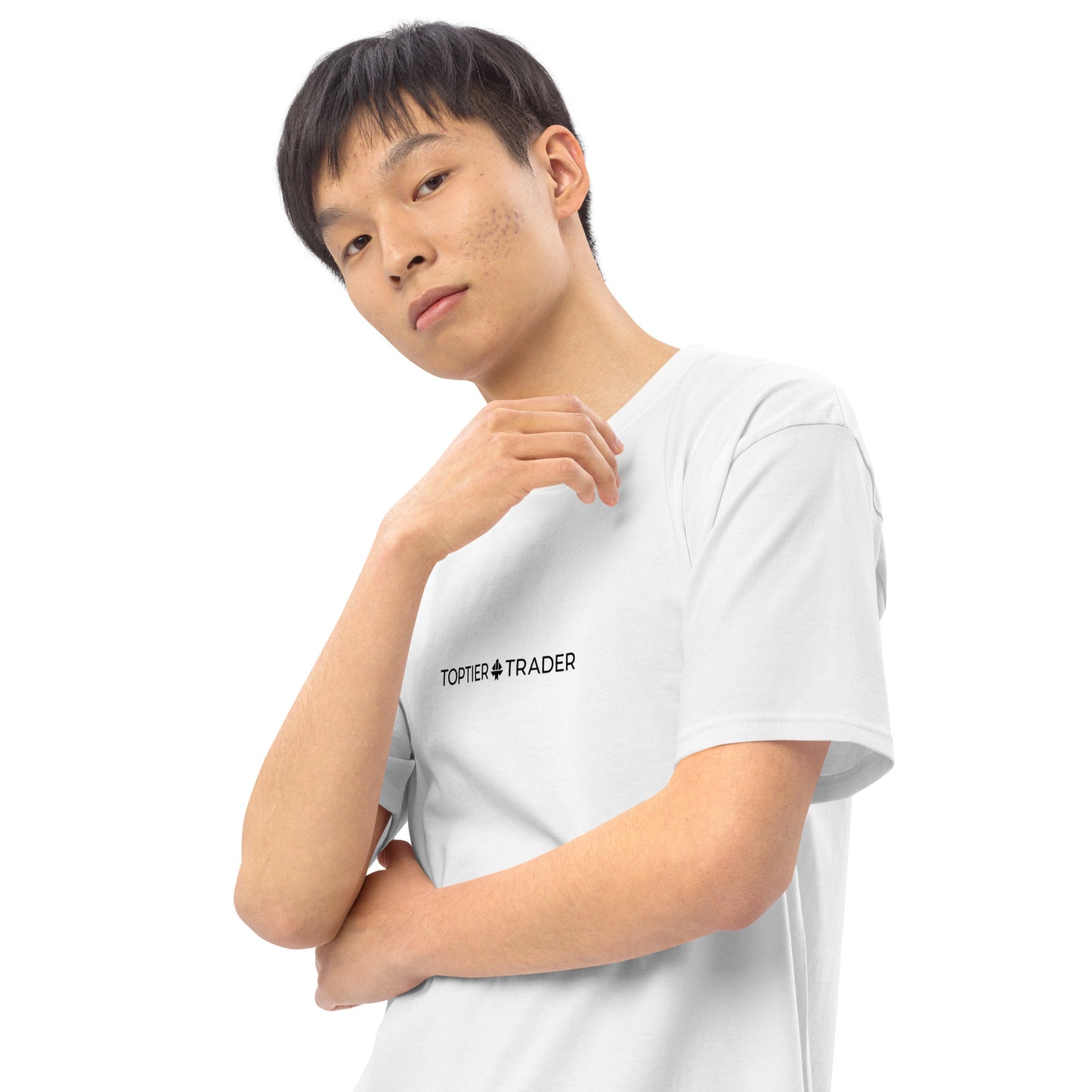 TopTier Trader Premium White T-Shirt